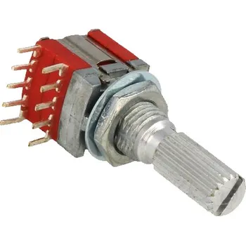 přepínač SR102320KAG otočný přepínač