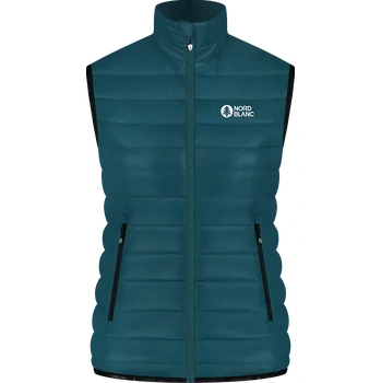 Dámská vesta Dámská zimní vesta NORDBLANC UNDERCOAT NBWJL8093 TMAVĚ ZELENÁ 38