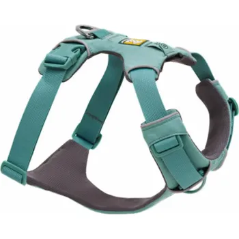 Postroj pro psa RUFFWEAR Front Range® Postroj pro psy River Rock Green XXS