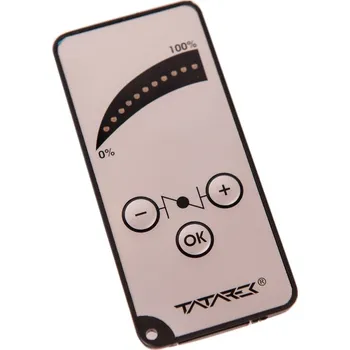 Krbový ventilátor TATAREK automatická regulace hoření RP-01, teplovzdušná s dálkovým ovládáním - 120mm
