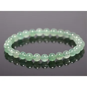 Náramek Magieprirody.cz Náramek Křemen jahodový zelený - 6 mm kuličky #834 - z přírodních kamenů