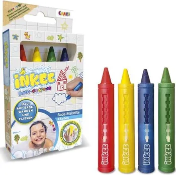 Barevné pastelky do koupele INKEE