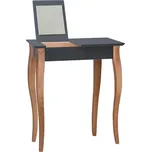Grafitově šedý toaletní stolek se zrcadlem Ragaba Dressing Table, délka 65 cm ID_655912