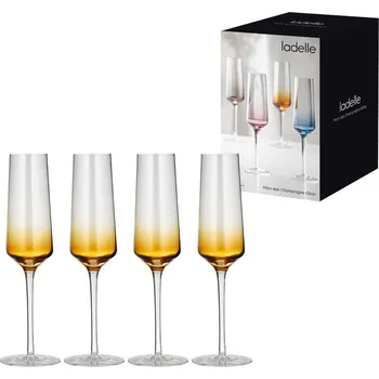 Sklenice Skleničky na sekt v sadě 4 ks 240 ml Prism – Ladelle ID_1695070