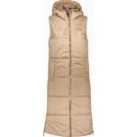 Dámská vesta ALTISPORT DARLA SVĚTLE BÉŽOVÁ M