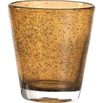 Sklenice Sklenice na vodu BURANO 330 ml jantarová Leonardo hnědá
