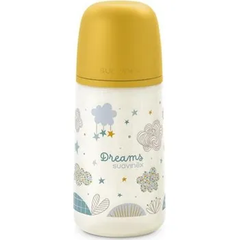 Kojenecká láhev Suavinex SUAVINEX | Kojenecká láhev Dreams anatomická M silikon 270 ml