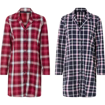 Dámské noční prádlo esmara® Dámská flanelová noční košile