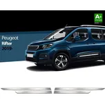 Nerez lišty dveří Peugeot Partner Rifter -- od roku výroby 2018-