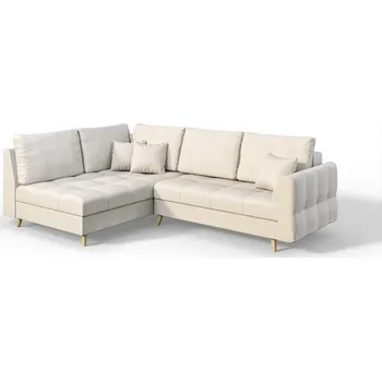 Pohovka Krémová rohová pohovka (levý roh) Ariella – Ropez ID_1561014