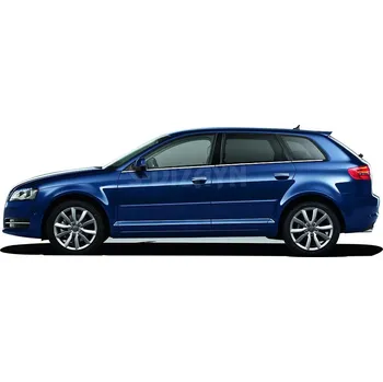 Nerez lišty spodní hrany oken dveří Audi A3 8P 5dvéř. -- rok výroby 2004-2012