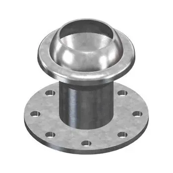 Hadicová spojka ITAL TRN PŘÍRUBA PN 6/10/16 - část koule s límcem, pozink., DN 125 bez háků EN 1092-1