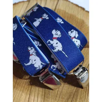 Kšandy Chlapecké kšandy/ šle pejsci, Délka 80 cm