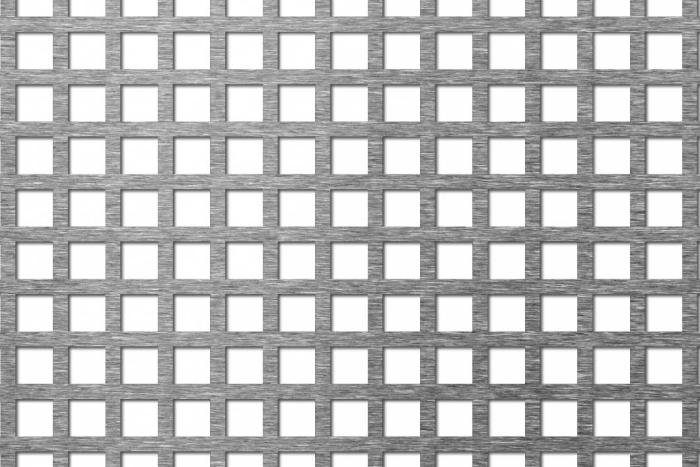 Perfoo Děrovaný plech Qg 10-14, Nerez 2x1000x2000mm