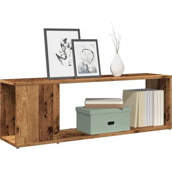 Televizní stolek vidaXL TV stolek 100 x 24 x 32 cm kompozitní dřevo [809167] Barva: Staré dřevo