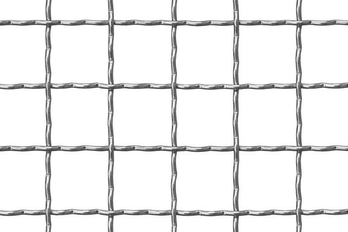 Perfoo Žebérkové pletivo 31x31 mm, Nerez 3x1000x2000mm