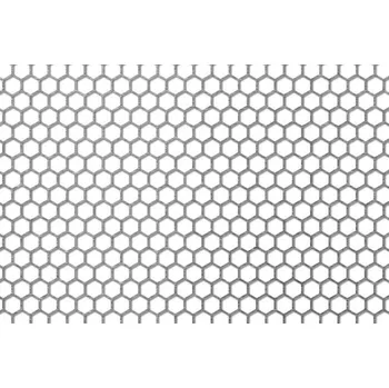 Plech Perfoo Děrovaný plech Hv 8-8,7, Pozink 1x1000x2000mm