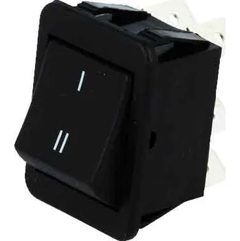 vypínač a zásuvka Bulgin C1560ABMBB722W kolébkový přepínač