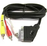 Kabel SCART - 3x CINCH M/M 2m