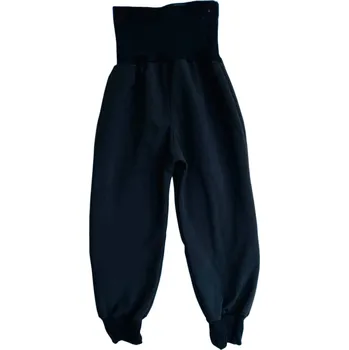 Chlapecké kalhoty Rostoucí softshellové kalhoty classic černá, Velikost 116-122 (6-7 let)