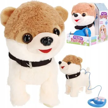 plyšák INTERAKTIVNÍ PES PEJSEK PLYŠOVÝ NA POVELY