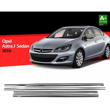 Nerez lišty spodní hrany oken dveří Opel Astra J Sedan -- rok výroby 2009-2015