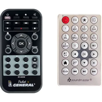 Dálkový ovladač SOUNDMASTER IR1450W - kompatibilní značkový dálkový ovladač General
