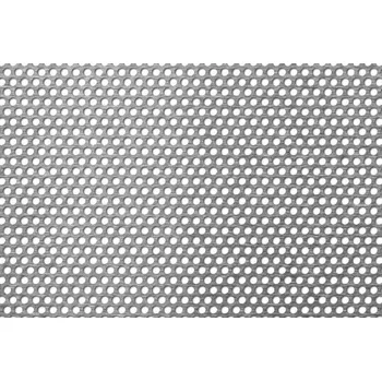 Plech Perfoo Děrovaný plech Rv 4-5,6, Ocel 2x1000x2000mm
