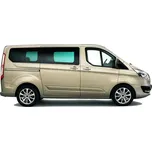 Nerez kryty klik a zámku Ford Tourneo Custom I - 7 ks -- rok výroby 2012-2023