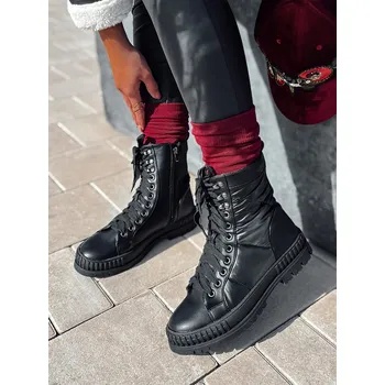 Dámská zimní obuv Dámské boty DSTREET CITYSTRY ČERNÁ 39