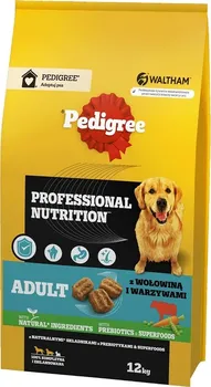 Krmivo pro psa Pedigree Adult Professional Nutrition hověží maso a zelenina 12 kg