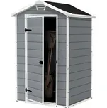 Domek MANOR zahradní plastový šedý 1,2m2 0,94x1,28x1,96m