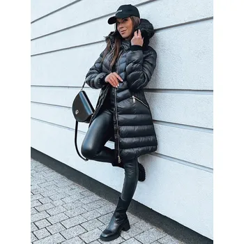 Dámský kabát Dámský zimní kabát DSTREET MILLOW ČERNÁ L