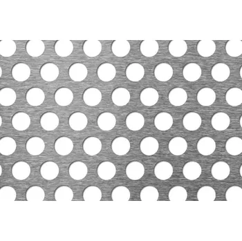 Plech Perfoo Děrovaný plech Rv 15-22, Ocel 2x1000x2000mm