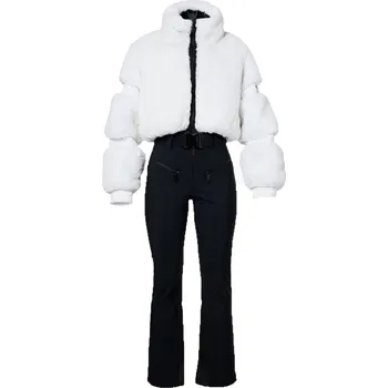 Cyklistické kalhoty Dámská kombinéza Goldbergh Lieke Ski Suit White