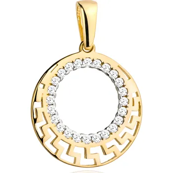 Hodinky Přívěšek Bonore - Zlato 585 - Kubický Zirkon 140946