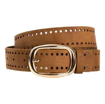 Opasek Dámský opasek z ekokůže OCH BELLA hnědý