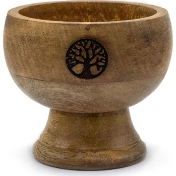 Vonná tyčinka AWM Velká Rituální Miska na Vonné Tyčinky a Kužely 11x9 cm - Strom Života 1ks
