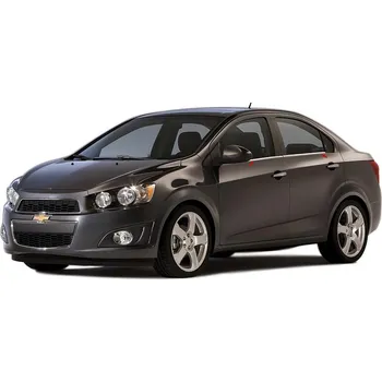 Nerez lišty spodní hrany oken dveří Chevrolet Aveo T300 Sedan -- rok výroby 2011-2020