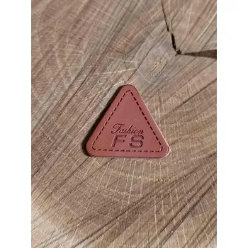 Nášivka Ozdoba / nášivka / ochrana švů na oděvy 25 mm barva hnědá