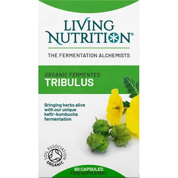 Living Nutrition | Bio Fermentovaný kotvičník zemní sportovní výkon, vitalita, tělesná harmonie - 60 kapslí