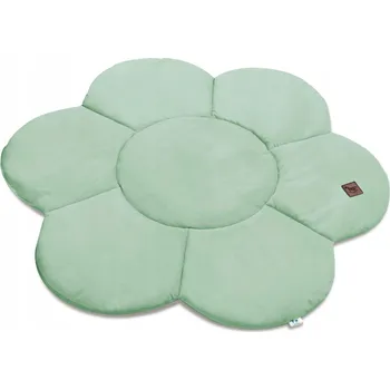 Hrací deka Vzdělávací podložka na hraní Sedmikráska světle zelená