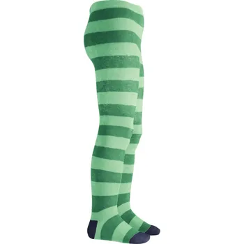 Termo punčocháče Playshoes Zelené pruhy 86 - 92