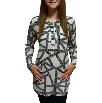 Dámská halenka Delší halenka Kepa style s knoflíky velikosti Kepa: 40