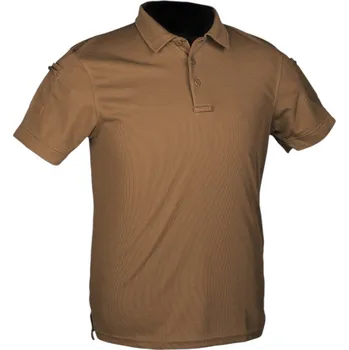 Pánské tričko Třičko POLO Tactical Quick dry Oliva - MIL-TEC Velikost: XXXL