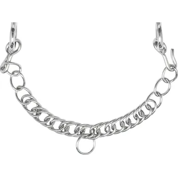 BUSSE Řetízek podbradní Dressurkandare BUSSE, stainless steel