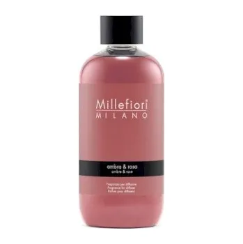 Millefiori Milano Náhradní náplň Natural - Ambra & Rosa, 250 ml MF-42862