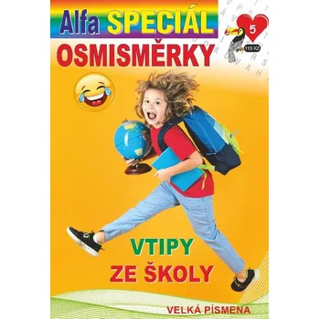 Kniha Osmisměrky speciál 5/2024 - Vtipy ze školy