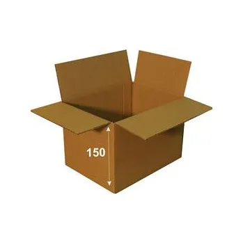 Výtvarný papír Krabice papírová klopová 3VVL 200 x 150 x 150 mm