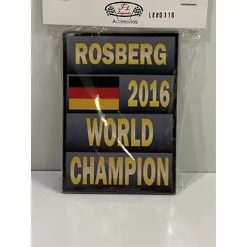 autíčko Pitboard N. Rosberg World Champion 2016 1/18